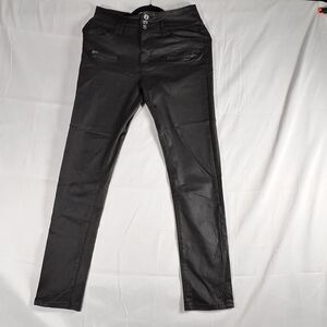 Black Pleather Pants